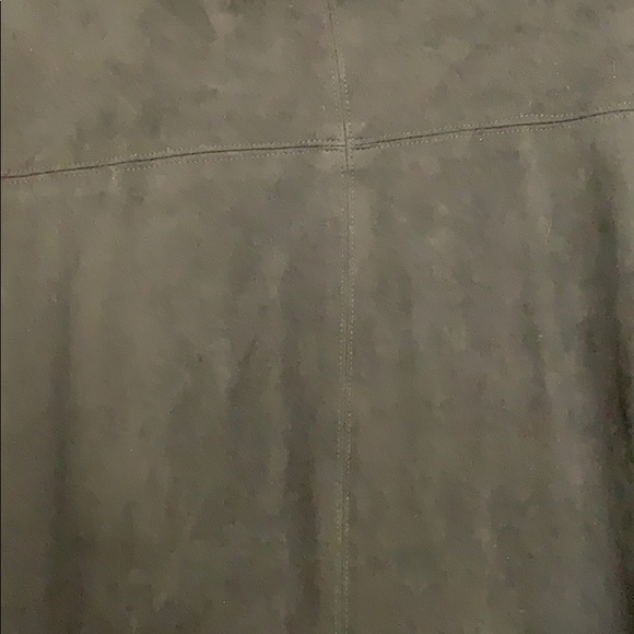 Olivaceous faux suede black dress - Picture 4 of 5